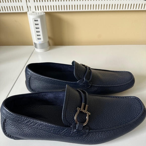Salvatore Ferragamo Mens Shoes Drivers Loafers 9.5 main image 4